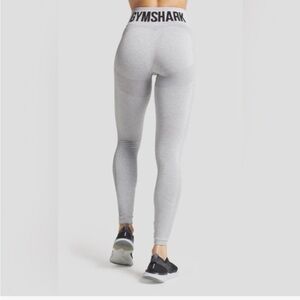 Gymshark Light Gray High-Waisted Leggings